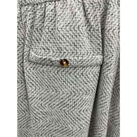 TruSelf Womens Soft Stretchy Vneck One Piece Jumpsuit Heather Gray XL NEW Pocket - Picture 13 of 14